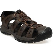Resim Dockers 234715-m Önü Kapali Kahverengi Erkek Sandalet Kahverengi 