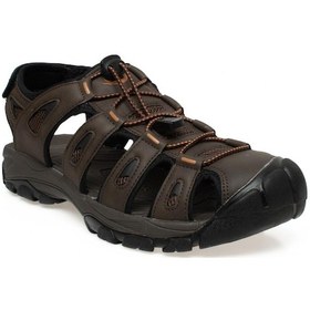 Resim Dockers 234715-m Önü Kapali Kahverengi Erkek Sandalet Kahverengi 