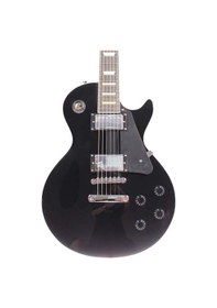 Resim Angel Aelg200-bk Siyah Elektro Gitar Lp Kasa Set-neck Sap Bağlantısı 