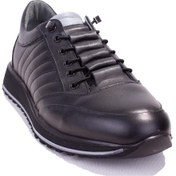 Resim Dagoster Dma08-062dg Siyah Ortopedik Günlük Erkek Deri Ayakkabı 001 