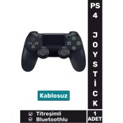 Resim Premium Doubleshock 4 Kablosuz Titreşimli PS 4 \u002F PC Uyumlu Playstation 4 Wireless Joystick Oyun Kolu 