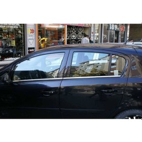 Resim Corsa D Cam Çitası 6 Parça Krom 2006 2007 2008 2009 2010 2011 