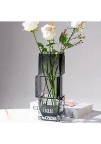 Resim Cubos Gri Cam Vazo Gri 