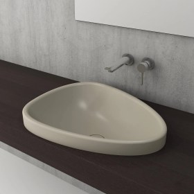Resim Bocchı Etna Tezgah Üstü Lavabo 58 cm Mat Kaşmir 1112-011-0125 