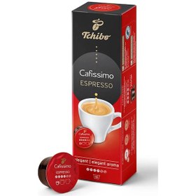 Resim Tchibo Cafissimo Espresso Elegant Aroma Kapsül Kahve 8 x 10 Kapsül 