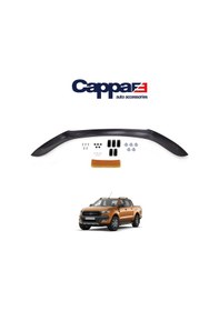 Resim Cappafe Ford Ranger Ön Kaput Koruyucu Rüzgarlık 4Mm Abs 2016-20 