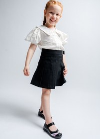 Resim mnpc Kız Çocuk Siyah Yıldızlı Fashion Babet 