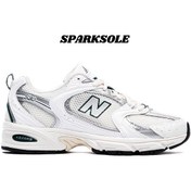 Resim New Balance 530 Sea Salt Marsh Green MR530SX -SPARKSOLE 