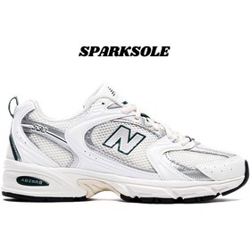Resim New Balance 530 Sea Salt Marsh Green MR530SX -SPARKSOLE 