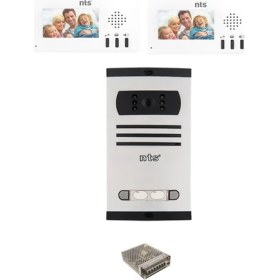 Resim Nts Diafon Görüntülü Iki Daire Için Villa Kit Set Komple 