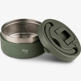 Resim Citron Separatörlü Paslanmaz Çelik Yemek Termosu 400 Ml - Green 1196687 