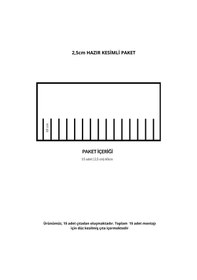 Resim Diecor Dekoratif Boyanabilir Montaja Hazır 2.5cm Duvar Çıtası Kolay Uygulanır Gönyeli Kesilmiş Beyaz 2,5 Cm Model:xa257 