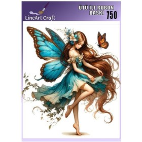 Resim Ütü İle Rub On Transfer Kağıdı - No: 750 30x30 Cm 