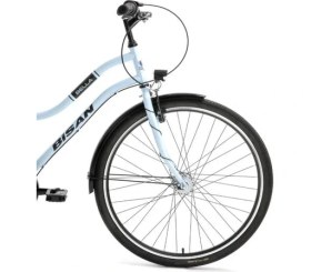 Resim Bisan Bella 28 Jant 46 cm Şehir Bisiklet Buz Mavi Siyah 