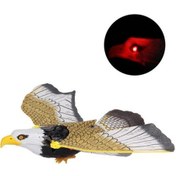 Resim Simülasyon Kuş Interaktif Kedi Oyuncakları Elektrikli Asılı Kartal Uçan Kuş Kedi Teaserin Kedi Sopa Tırmalama Kedi Oltası 56362643 