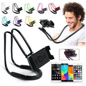 Resim Boyun Askılı Telefon Tutucu Boyuna Asılan Tablet Telefon Stand 