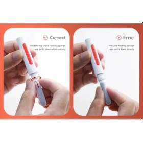 Resim Periboia Klavye Ve Kulaklık Temizleyici Kit 5 İn 1 