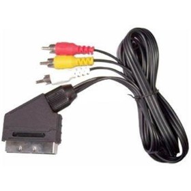 Resim Electroon Scart + 3Rca Tos Kablo 1.2 Metre - 