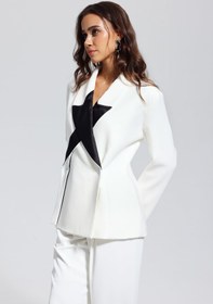 Resim Lidia Yıldız Asimetrik Blazer - S 