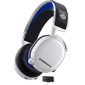 Resim SteelSeries Arctis 7P Plus Wireless Mikrofonlu Kulak Üstü Oyuncu Kulaklığı 