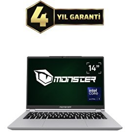 Resim Monster Huma H4 V6.1.5 Core Ultra 7 155H 32 GB Ram 1tb SSD Intel Arc Graphics Windows 11 14" Qhd 120Hz Taşınabilir Bilgisayar 