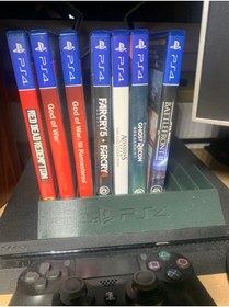 Resim Cypnova PlayStation 4 Oyun Standı PS4 Oyun Tutucu 