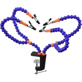 Resim Betty Becky Adet Esnek Kol Yardım Eller Üçüncü El Lehimleme Aracı Tutucu Kaynak Standı Devre Kartı Tamiri Için (Yurt Dışından) 