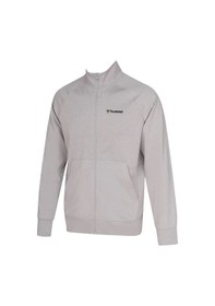 Resim Hummel Levon Zıp Jacket Erkek Fermuarlı Hırka 921678 Gri 