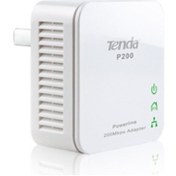 Resim Tenda P200-Kit Homeplug 1 Port Kablolu 200 Mbps 