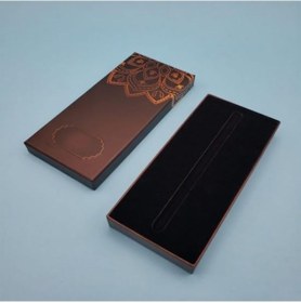 Resim Kenpazar Kalem Kutusu Mandala Desenli Dekoratif Hediyelik 