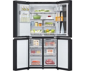 Resim Lg Instaview GC-G22FFQYJ Gardırop Tipi No Frost Buzdolabı | Yapay Zeka Destekli | 508 Litre | Mat Siyah Renk 