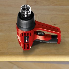 Resim Einhell Sıcak Hava Tabancası TC-HA 2000/1 (2.000 W, 2 sıcaklık kademesi 350°C/550°C, 2 güç kademesi, aşırı ısınma koruması, 2 parçalı aksesuar dahil) - 4520184 