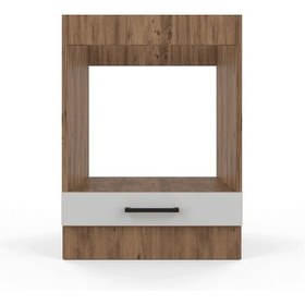 Resim Ankastre Fırın Modülü - Atlas Çam - Beyaz 