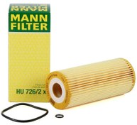 Resim MANN HU726-2X | Audi A4 1994-2001 1.9 TDI (AJM) Motor Yağ Filtresi (HU726/2X,A419) 