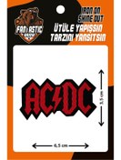 Resim FANTASTIC ARMA Ütü Ile Yapışan Dokuma Arma Patch, Ac/dc 