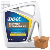Resim Opet Extended Life Kırmızı Konsantre Antifriz 70C 3 Litre x 4 