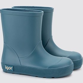 Resim Igor Yogi Erkek Çocuk Su Geçirmez Yağmur Kar Çizmesi W10291 Petrol Mavisi Petrol 