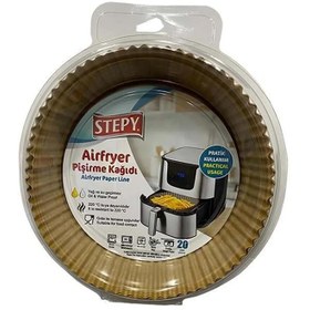 Resim Stepy Airfryer Pişirme Kağıdı 20li 