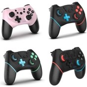 Resim Wondernest Ürün Switch Sol Sağ Rengi: Programlama Pro Özellikli Mavi Makro Kırmızı Kablosuz İçin Gamepad, Bluetooth İd 