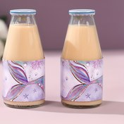 Resim 10 adet Denizkızı Şişe Çıkartması - Denizkızı Kuyruğu ve Deniz Kabuğu Tasarımı, Pastel Mor Pembe Mavi Altın Kağıt Bardak Etiketleri Duş, Doğum Günü, Okyanus Temalı Parti Süslemeleri, Duş Aksesuarları | Canlı Dekoratif Çıkartmalar, Denizkızı Partisi Süslemeleri 