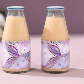 Resim 10 adet Denizkızı Şişe Çıkartması - Denizkızı Kuyruğu ve Deniz Kabuğu Tasarımı, Pastel Mor Pembe Mavi Altın Kağıt Bardak Etiketleri Duş, Doğum Günü, Okyanus Temalı Parti Süslemeleri, Duş Aksesuarları | Canlı Dekoratif Çıkartmalar, Denizkızı Partisi Süslemeleri 