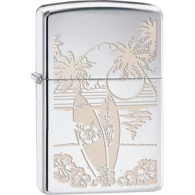 Resim Zippo Çakmak Surfboards In Paradise 