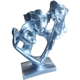 Resim Polyester,konuşma Duyma Görme Figür Beyaz Renk Heykel Biblo 