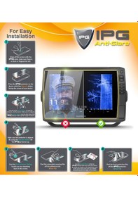 Resim Raymarine Element 7 Hv Chırp Sonar Gps - Ipg Anti-glare Yansıma Önleyici Mat Ekran Koruyucu 