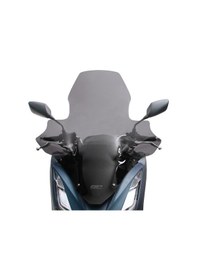 Resim Gp Kompozit Honda Pcx 125 / 150 2021-2024 Uyumlu Elcikli Ön Cam Füme 