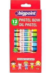 Resim Bigpoint Pastel Boya 12 Renk 