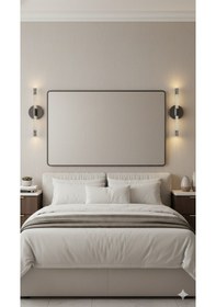 Resim Bhbackhome Bubbleflux Şık Tasarım Modern Ledli Aplik 40 Cm Elektrikli Kumandalı Siyah 