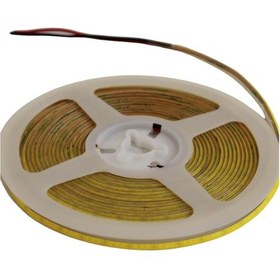 Resim 12 Volt 3mm 400 Ledli Esnek Cob Şerit Led Beyaz Ip20 5 Metre 