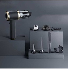 Resim Createtech Üfleyici Süpürge Süpürge Süpürge Siyah Mini Kablosuz Elektrikli Elektrikli Elektrikli Çift Araba Amaçlı Altın Be 