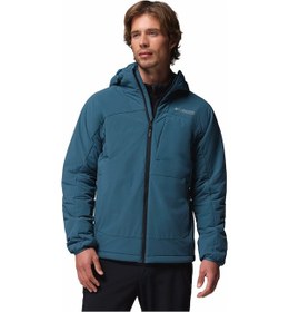 Resim Columbia Silver Leaf Lite Hooded Jacket Erkek Outdoor Softshell Mont Wo0604-429 Mavi 